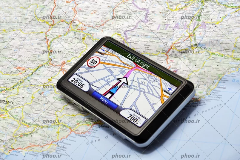 GPS device and map-pic
